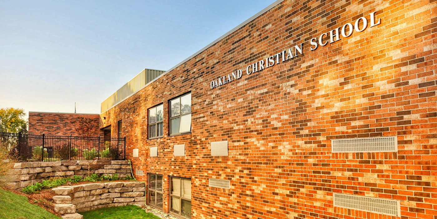 oakland christian school building brick