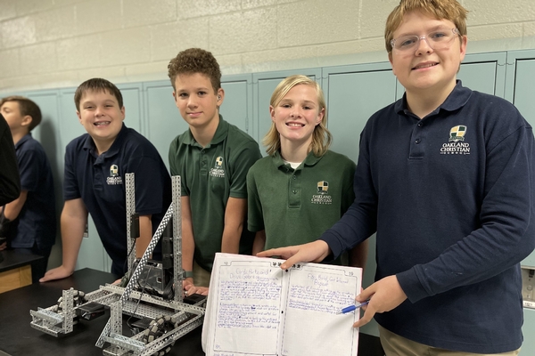 oakland christian school robotics