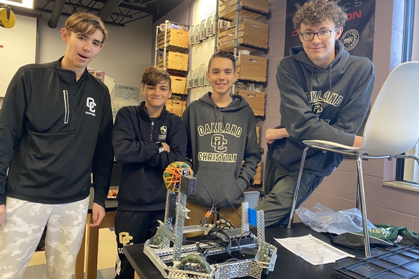 oakland christian school robotics