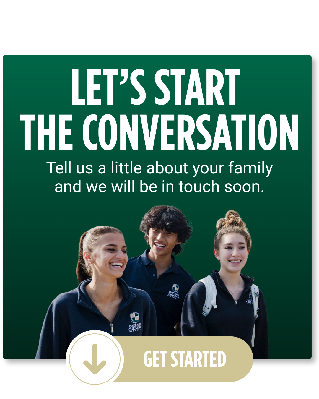 Inquire About Oakland Christian Middle School Mobile